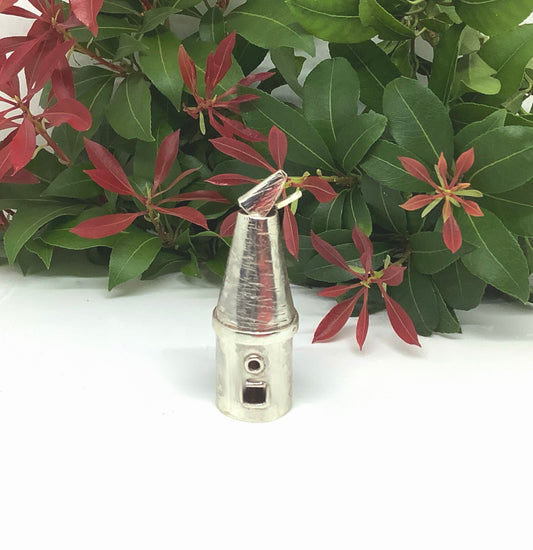 Sterling silver oast house